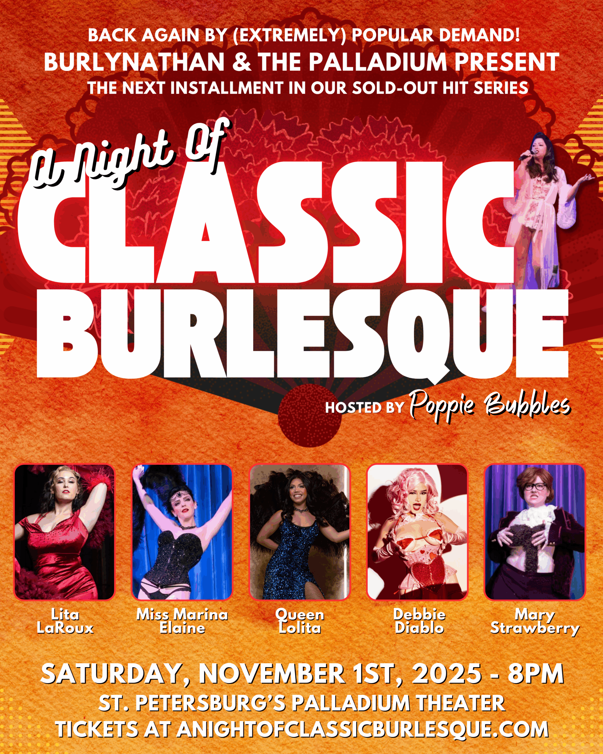 November 1 Classic Burly (3) A Night of Classic Burlesque - Tampa, FL